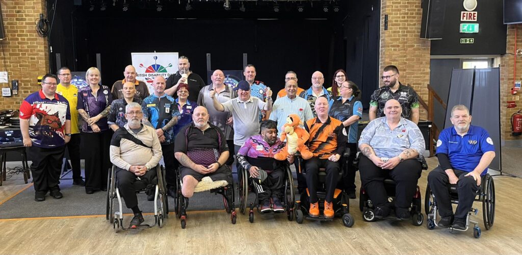 BDDA David Silva Chelmsford Events - British Disability Darts Association